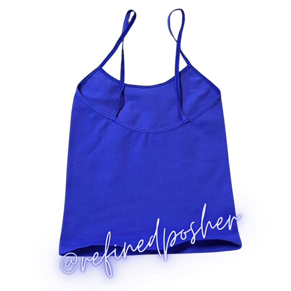 Free People Movement Tighten Up Tank size XS/S NEW Classic Blue - Picture 4 of 5